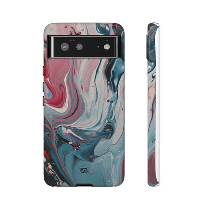 BLUE PASTEL SWIRL | Tough Phone Case