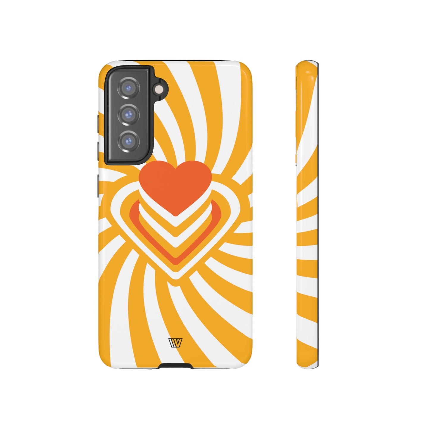 HEART RAY STACK | Tough Phone Case