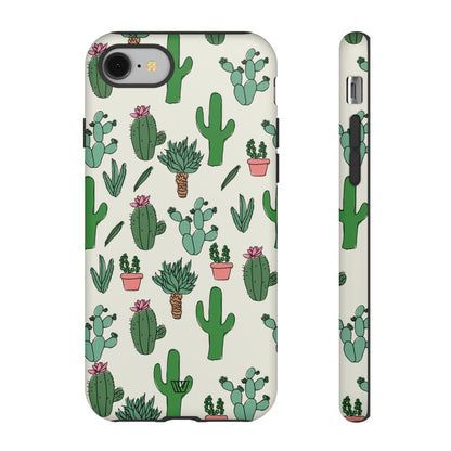 CACTUS DOODLES | Tough Phone Case