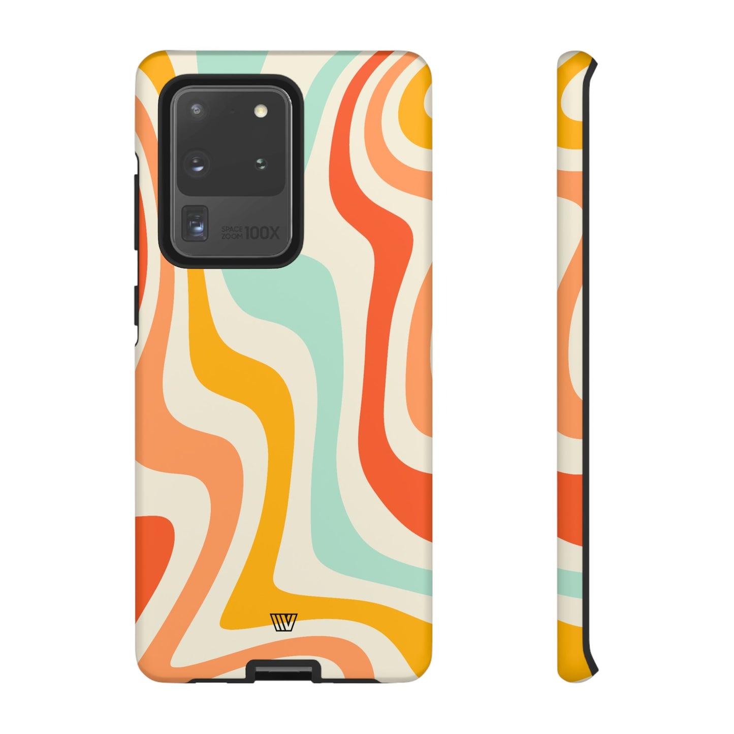 RETRO GROOVY SWIRLS | Tough Phone Case