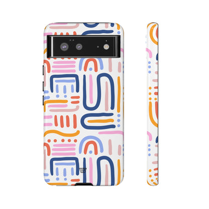 MEMPHIS BOLD LINES | Tough Phone Case