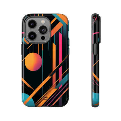 BOLD RETRO LINES | Tough Phone Case