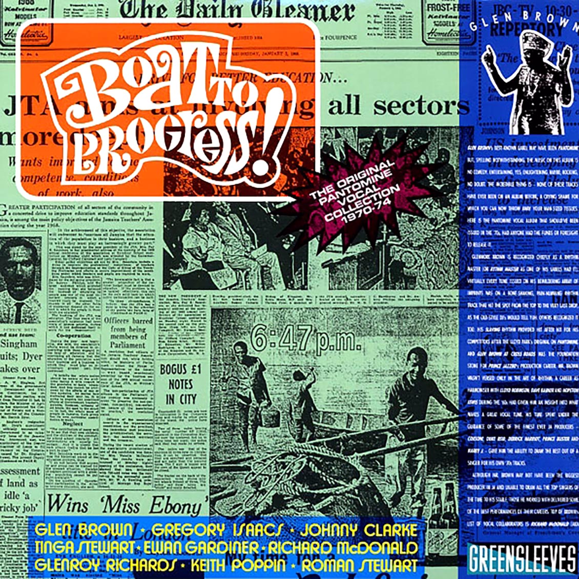 Glen Brown, Johnny Clarke, Glenroy Richards, Etc. - Boat To Progress: The Original Pantomine Vocal Collection 1970-74