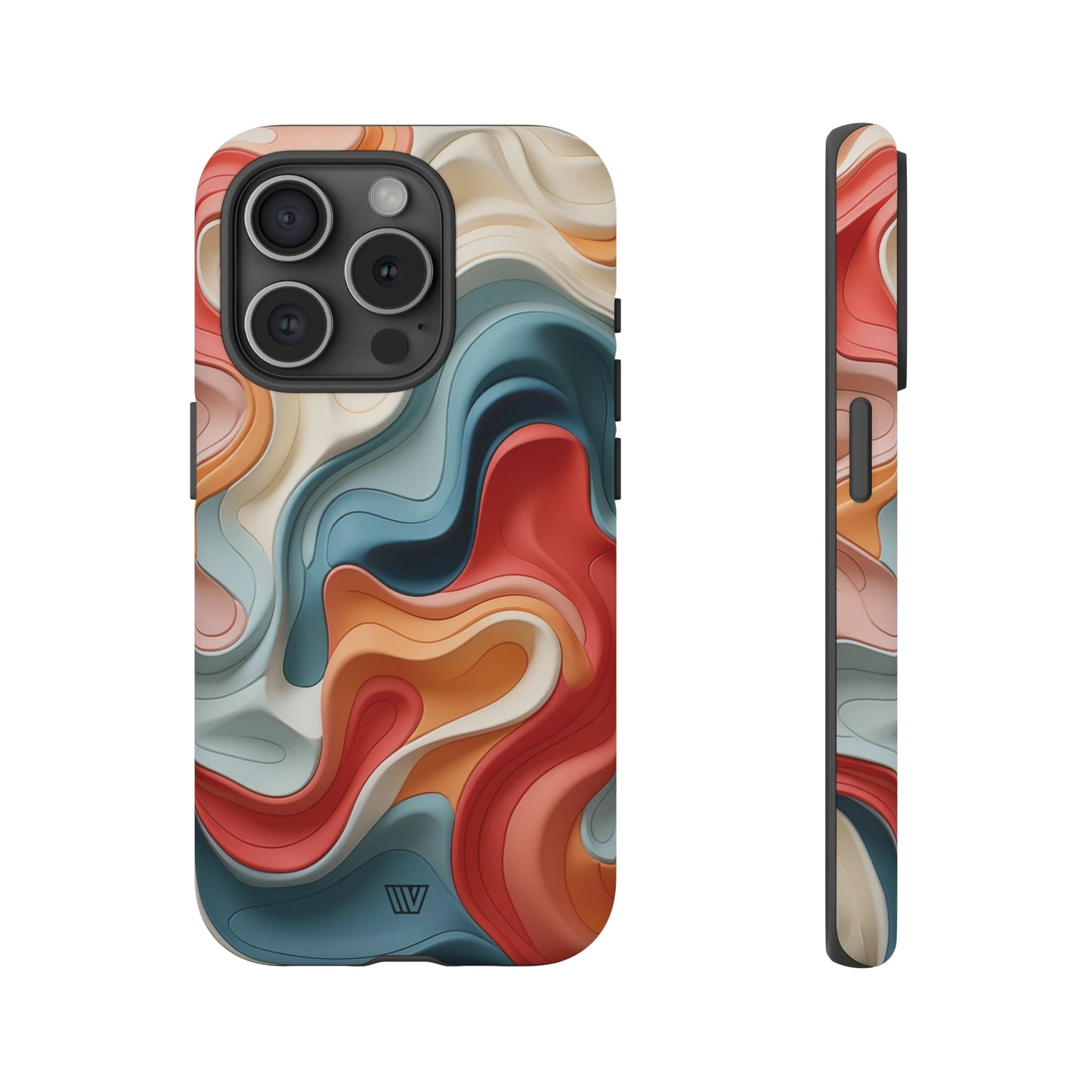 3D COLORFUL CLAY | Tough Phone Case