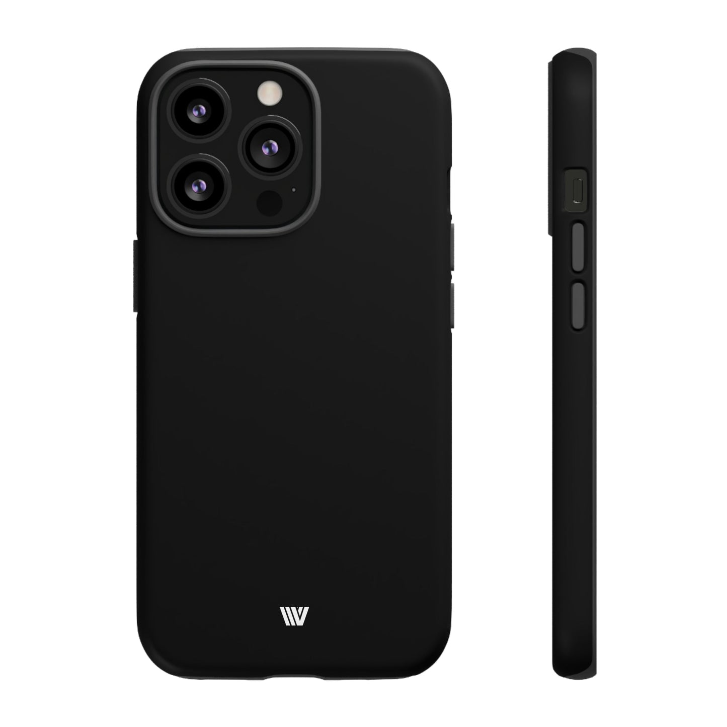 JET BLACK | Tough Phone Case