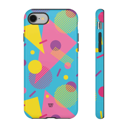 80s / 90s RETO PATTERN LIGHT BLUE | Tough Phone Case