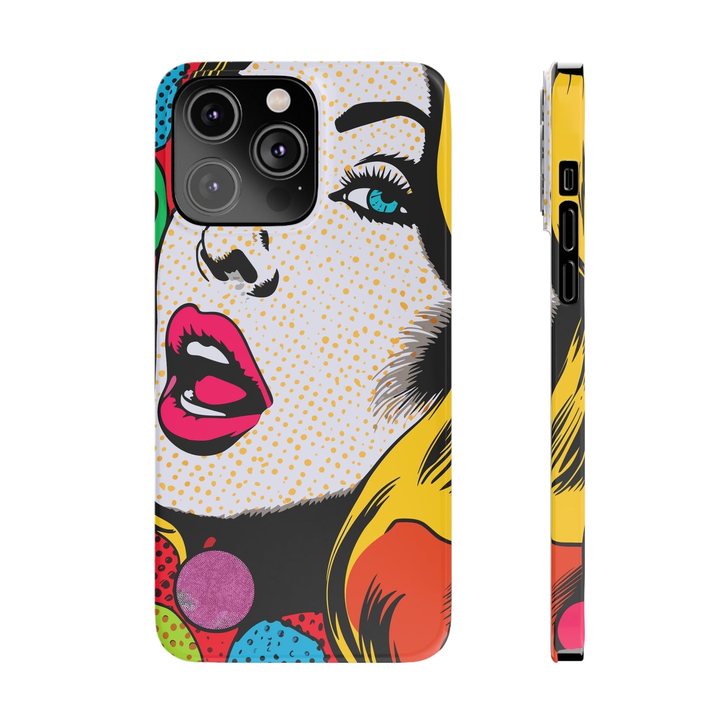 POP ART FACE | Slim iPhone Case