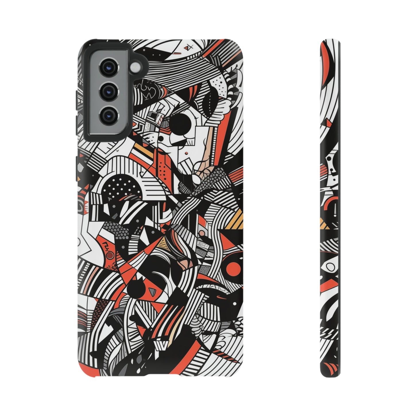 ABSTRACT DOODLE #3 | Tough Phone Case