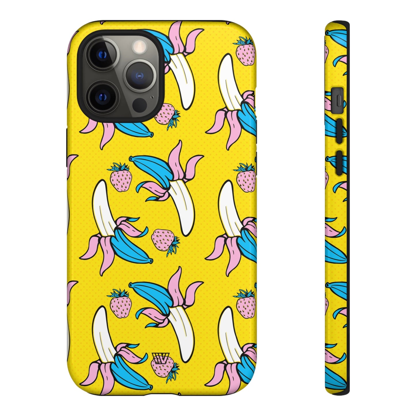 STRAWBERRY BANANA POP ART | Tough Phone Case