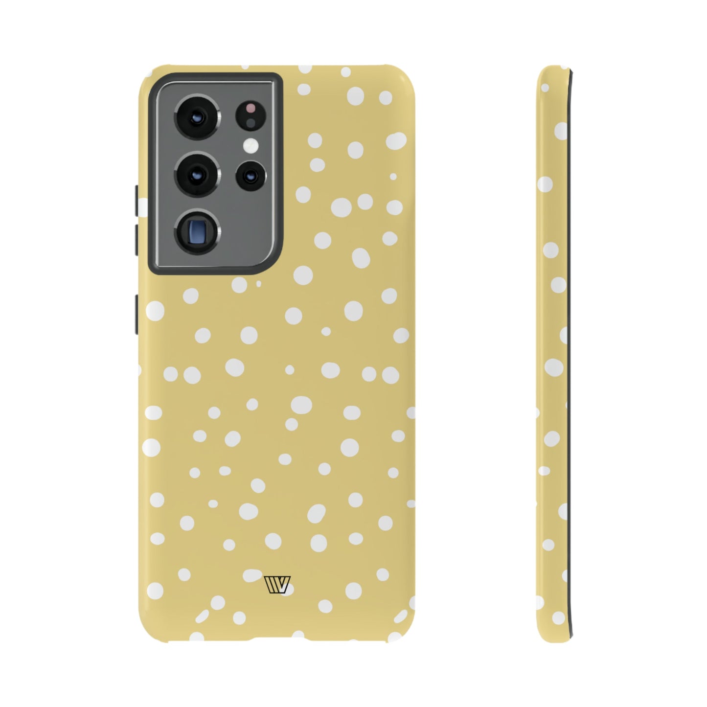 MUTED YELLOW DOTS | Tough Phone Case