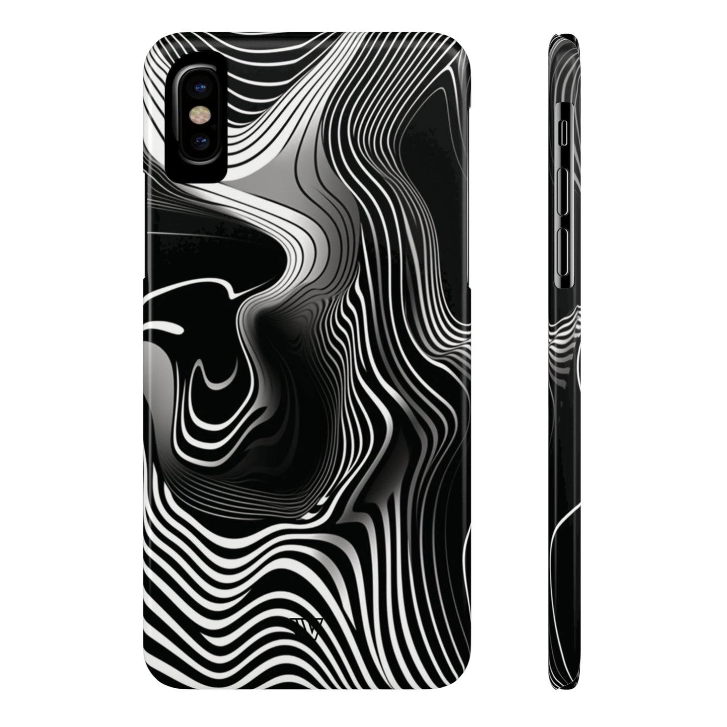 ABSTRACT ZEBRA STRIPES | Slim iPhone Case