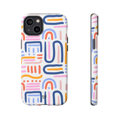 MEMPHIS BOLD LINES | Tough Phone Case