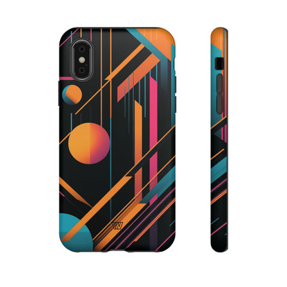 BOLD RETRO LINES | Tough Phone Case