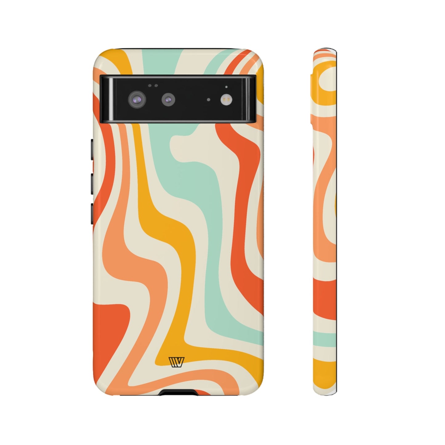 RETRO GROOVY SWIRLS | Tough Phone Case