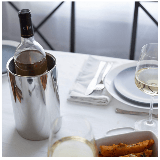 Stainless Steel Wine Chiller - Elegance Meets Function