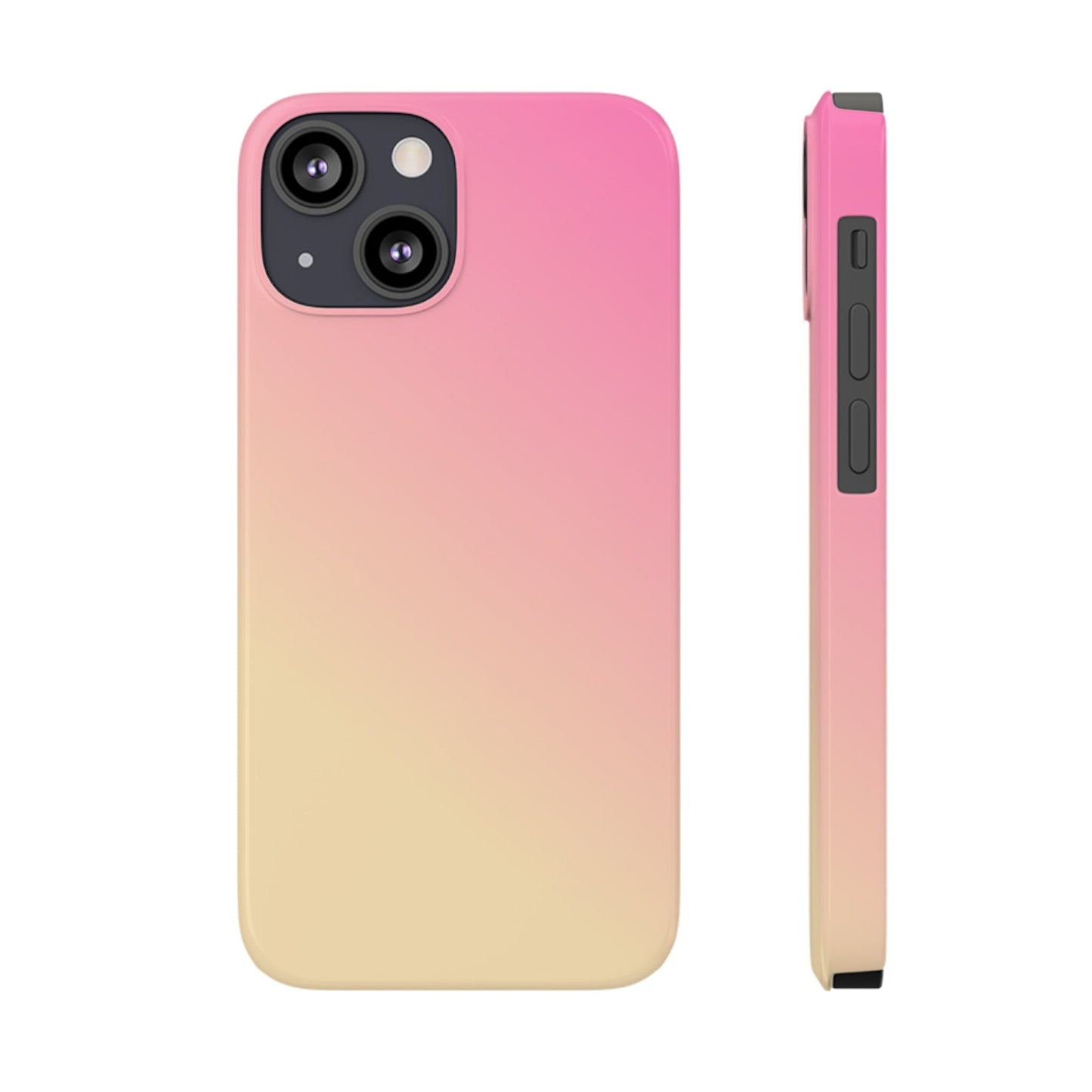 PINK YELLOW GRADIENT | Slim iPhone Case