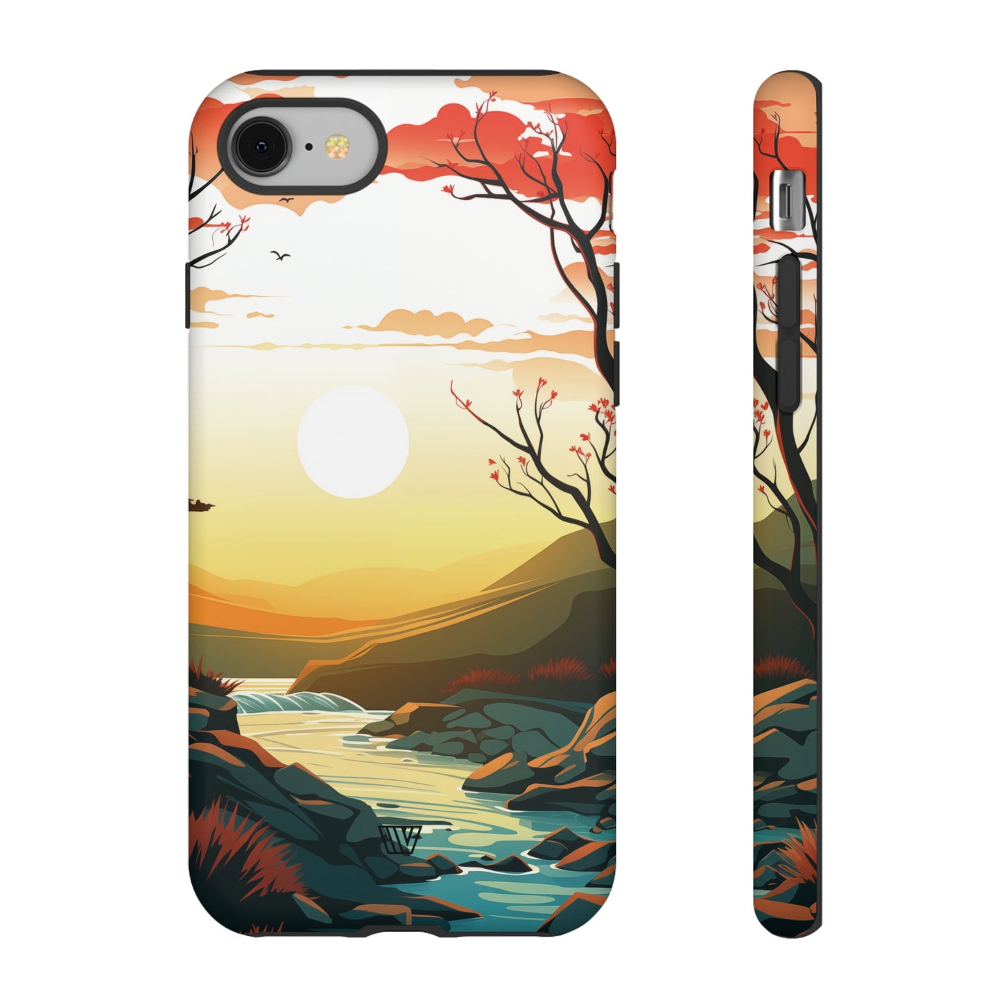 RIVER SUNSET | Tough Phone Case