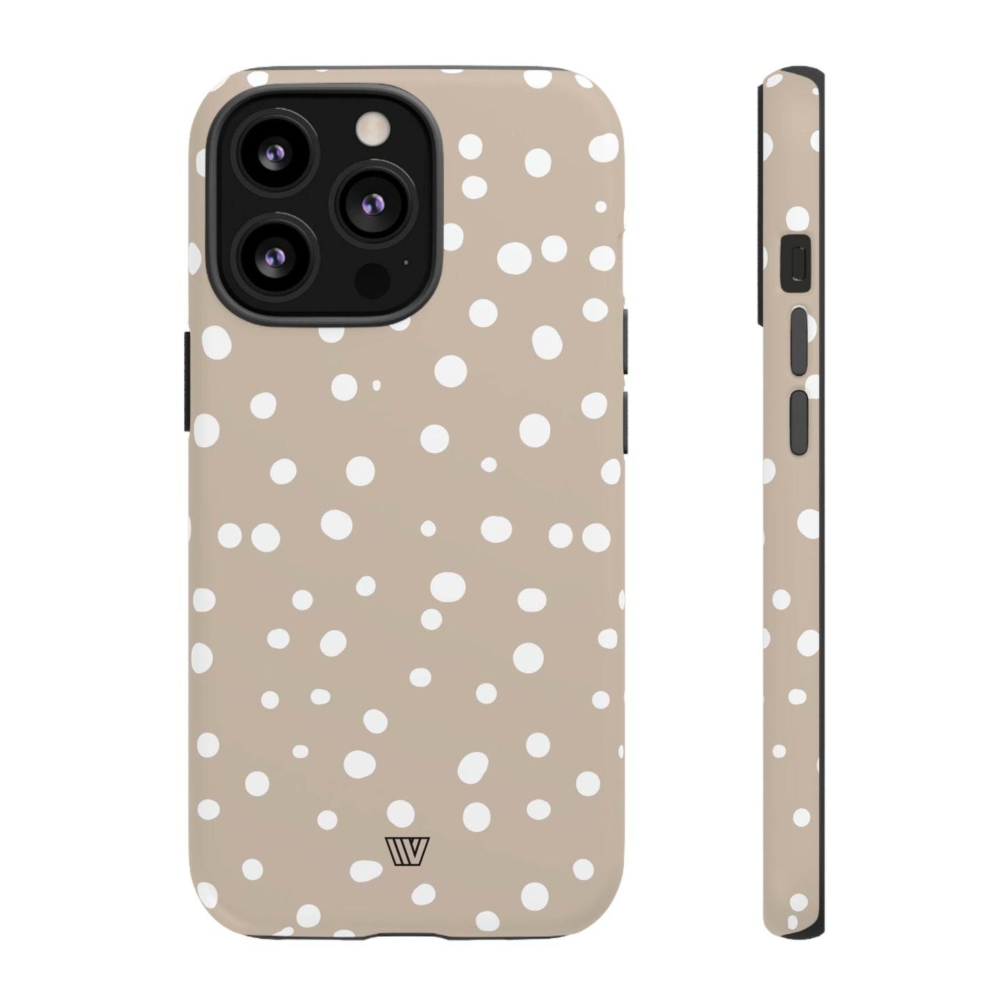 BEIGE DOTS | Tough Phone Case