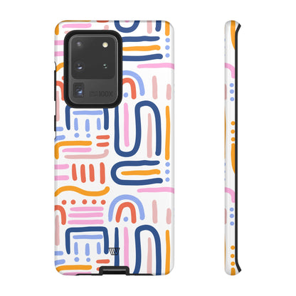 MEMPHIS BOLD LINES | Tough Phone Case