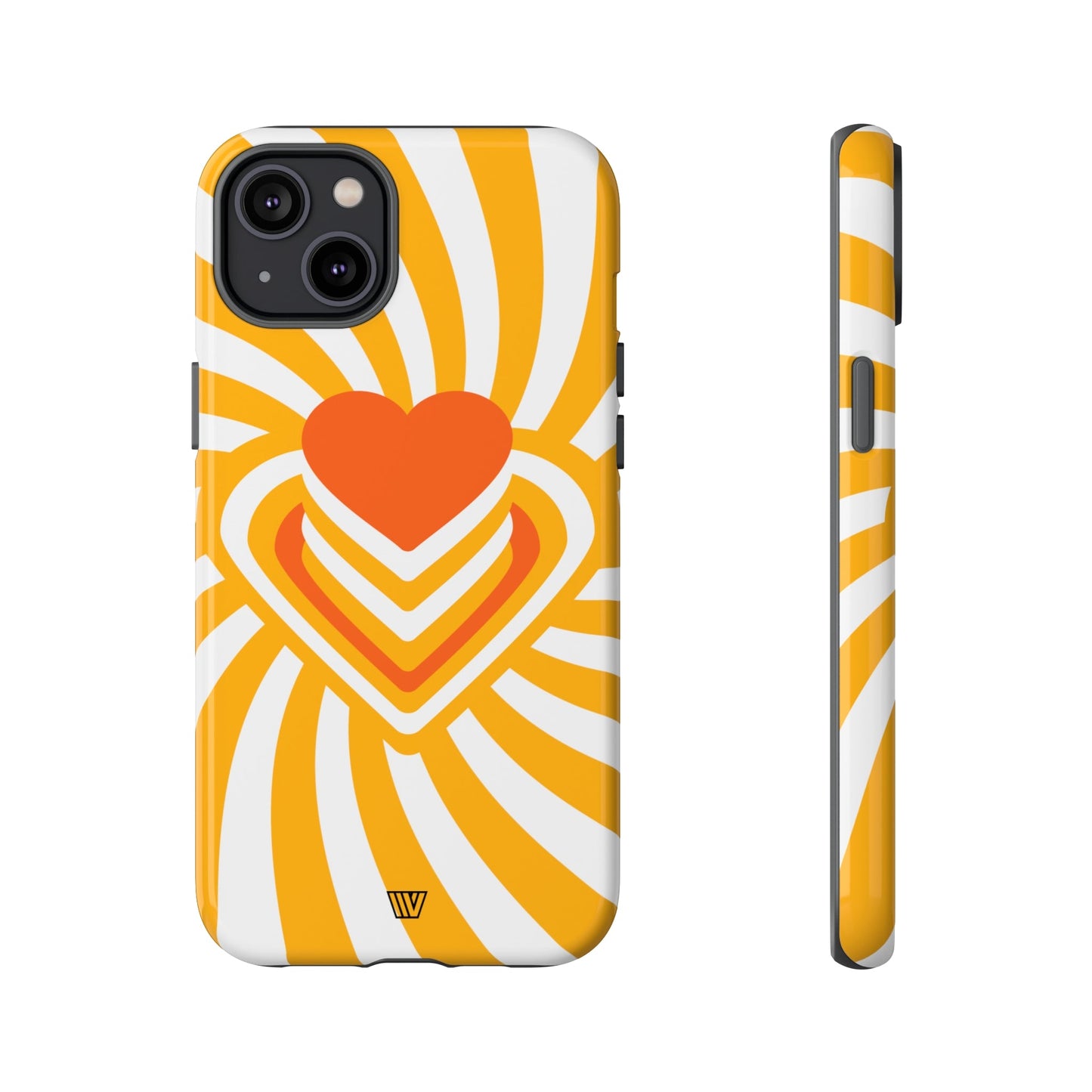 HEART RAY STACK | Tough Phone Case