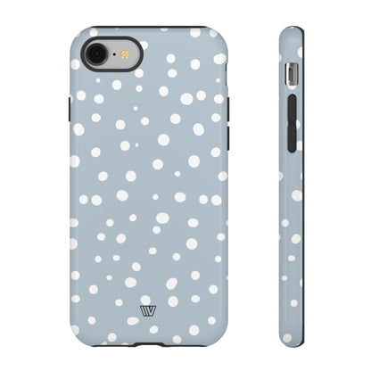 BLUE HAZE DOTS | Tough Phone Case