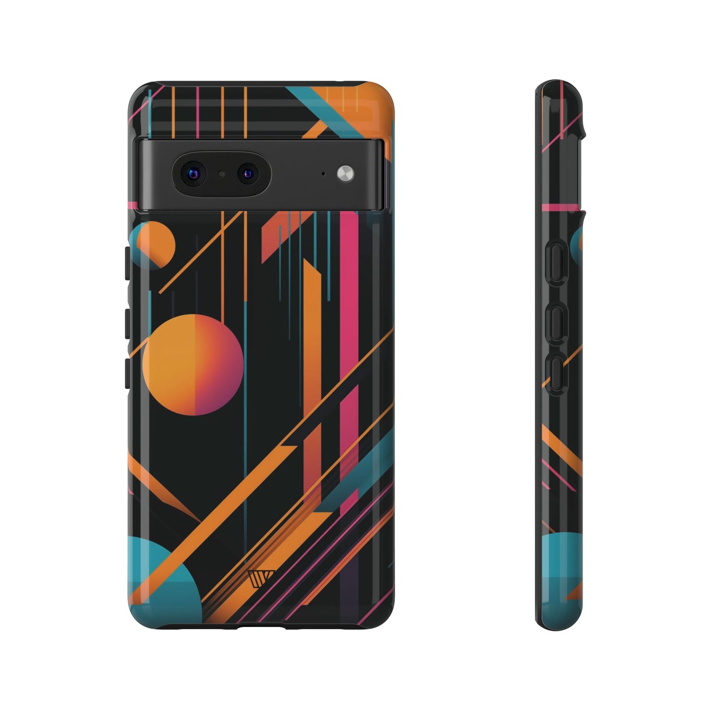 BOLD RETRO LINES | Tough Phone Case