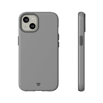 SOLID GRAY | Tough Phone Case