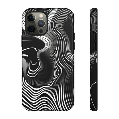 ABSTRACT ZEBRA STRIPES | Tough Phone Case