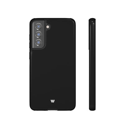 JET BLACK | Tough Phone Case