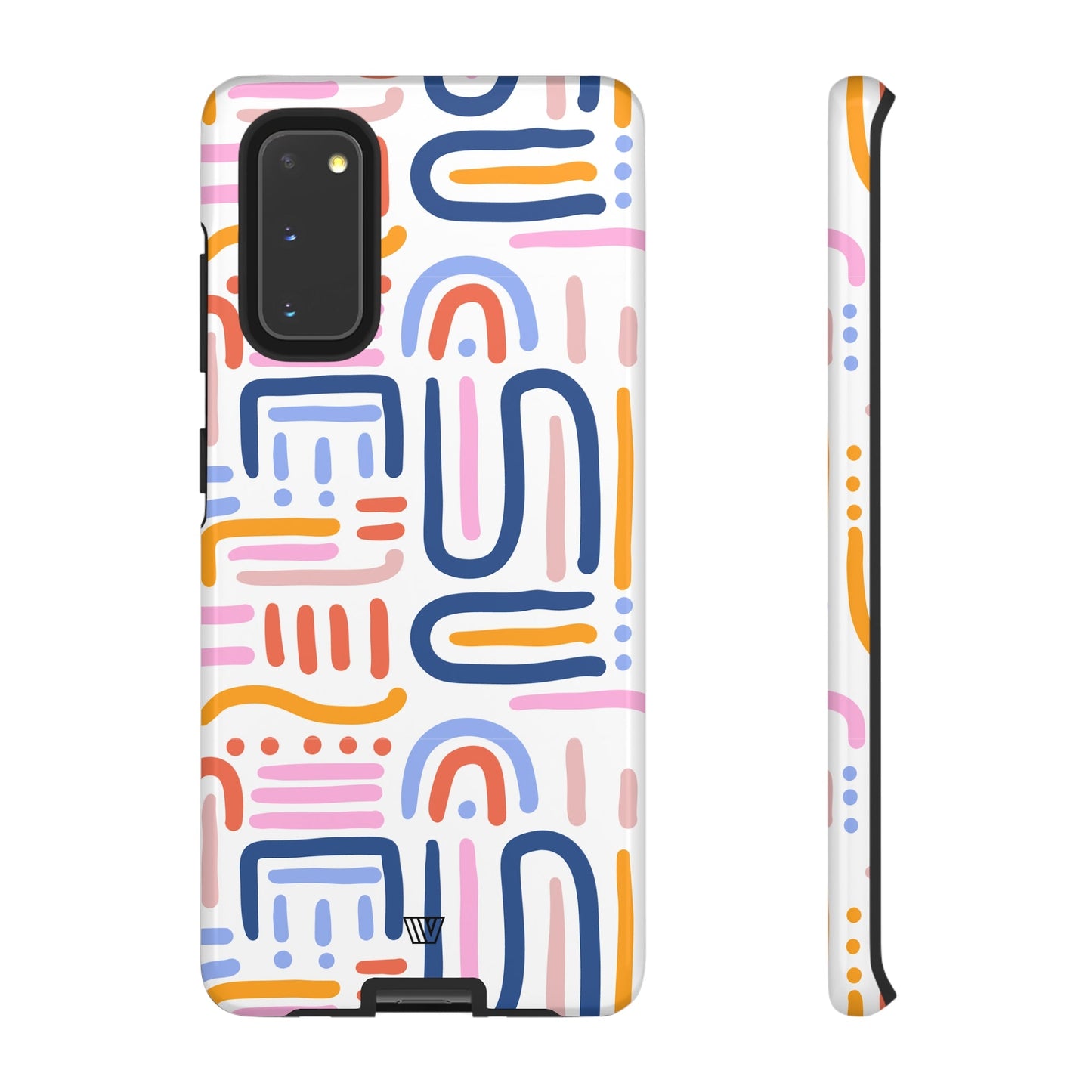 MEMPHIS BOLD LINES | Tough Phone Case