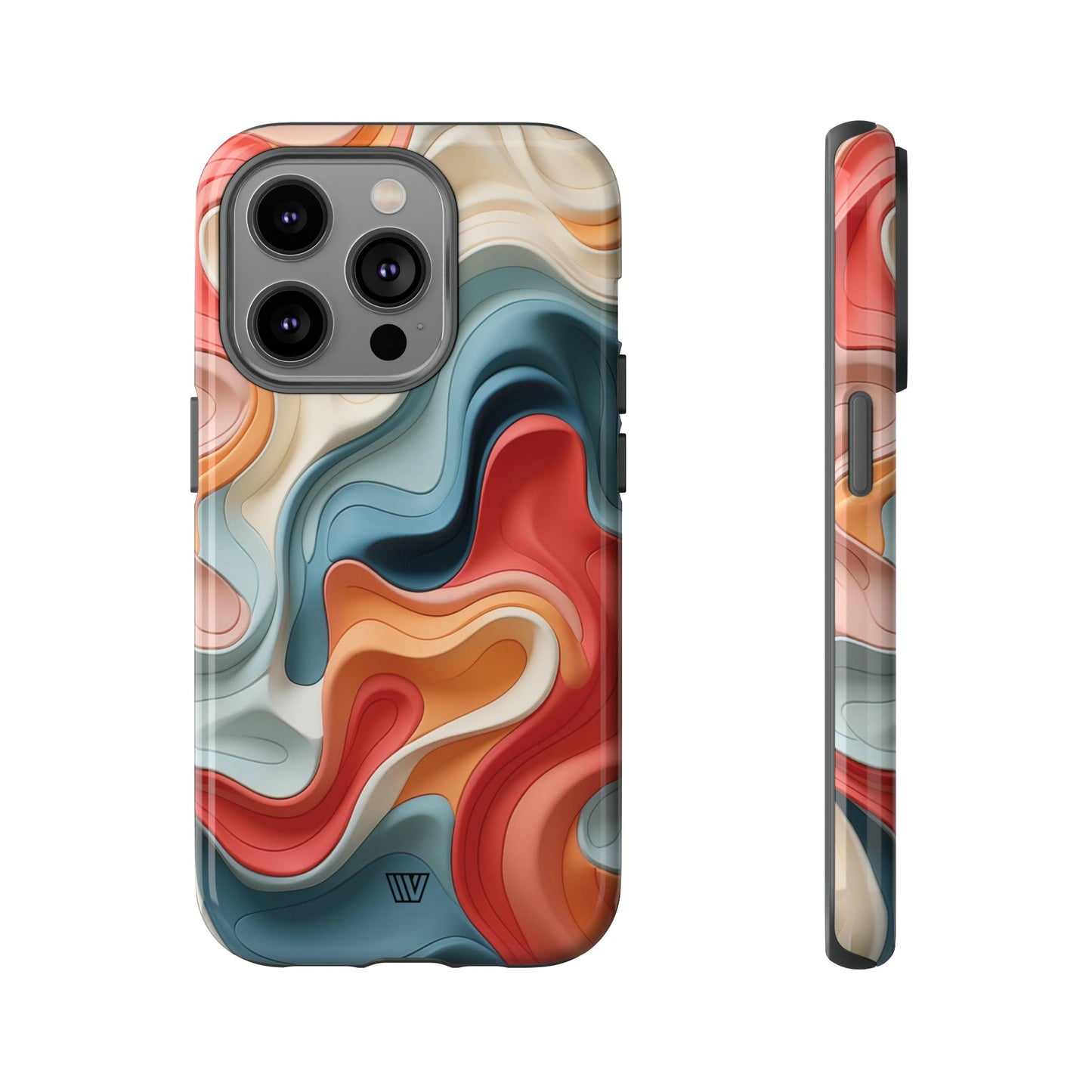 3D COLORFUL CLAY | Tough Phone Case