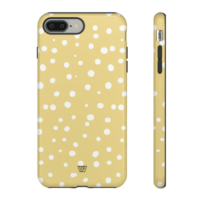 MUTED YELLOW DOTS | Tough Phone Case