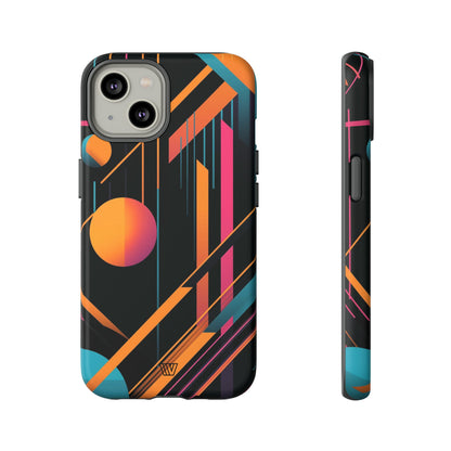 BOLD RETRO LINES | Tough Phone Case