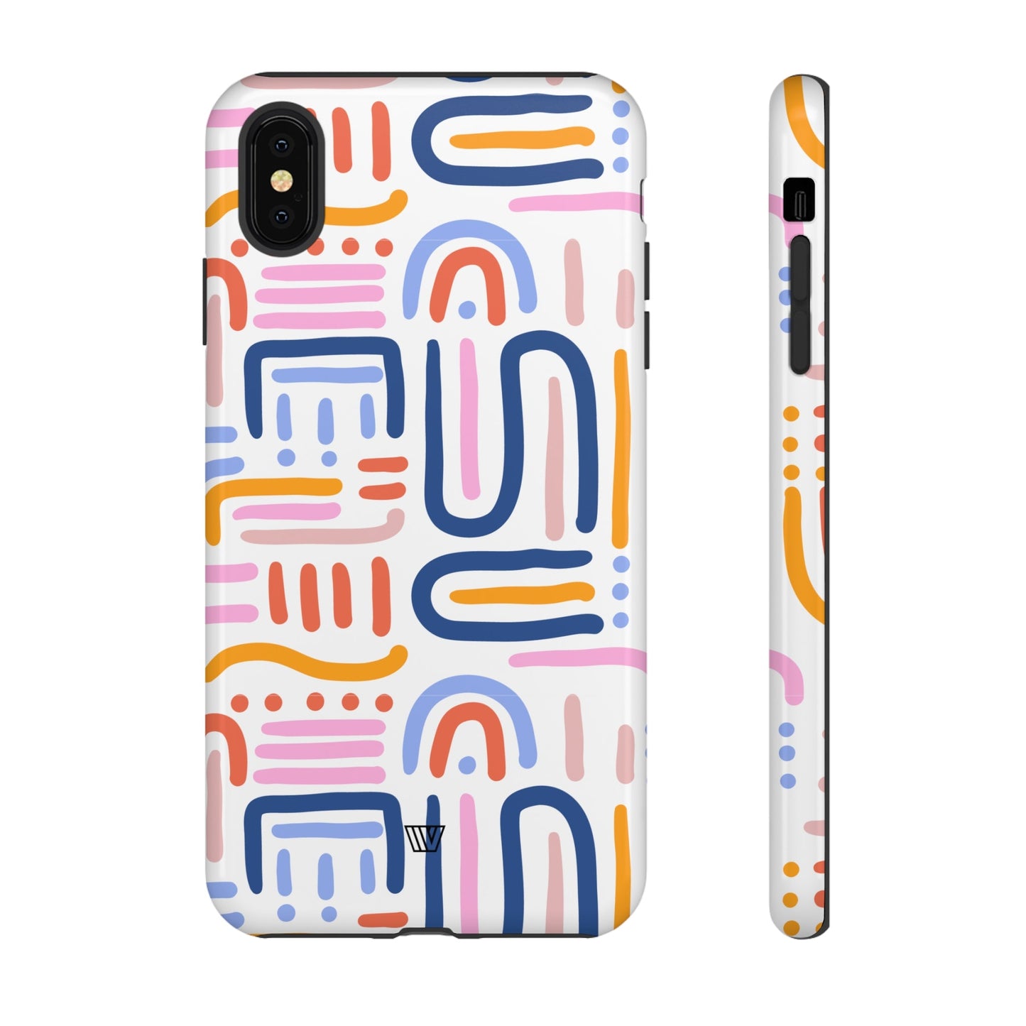 MEMPHIS BOLD LINES | Tough Phone Case