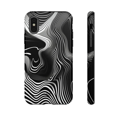 ABSTRACT ZEBRA STRIPES | Tough Phone Case