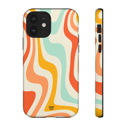 RETRO GROOVY SWIRLS | Tough Phone Case