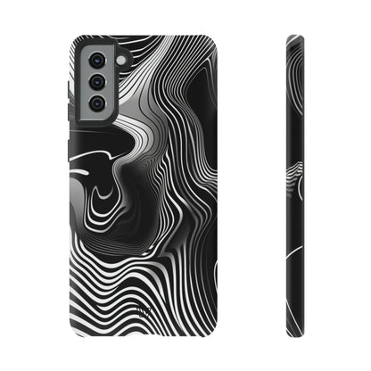 ABSTRACT ZEBRA STRIPES | Tough Phone Case