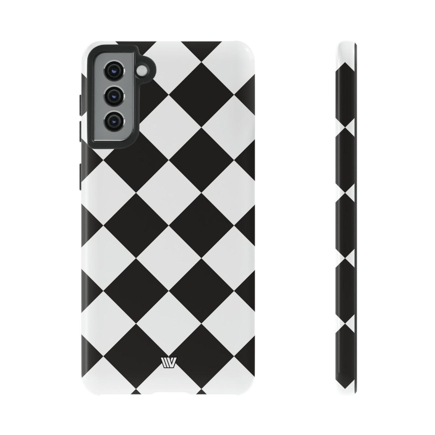 BLACK & WHITE DIAMOND | Tough Phone Case