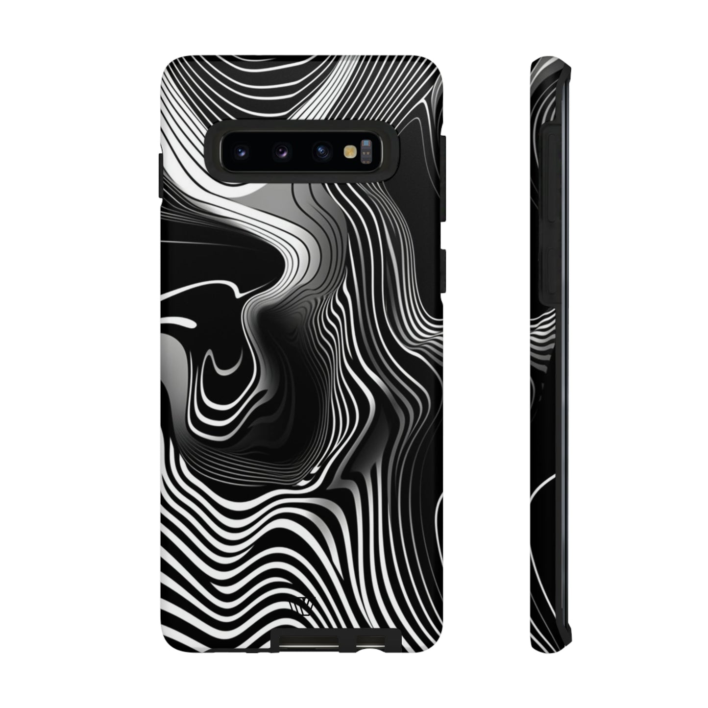 ABSTRACT ZEBRA STRIPES | Tough Phone Case