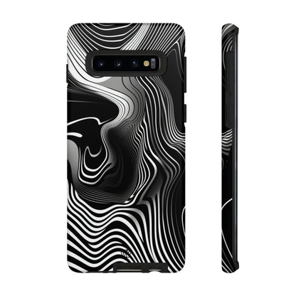 ABSTRACT ZEBRA STRIPES | Tough Phone Case