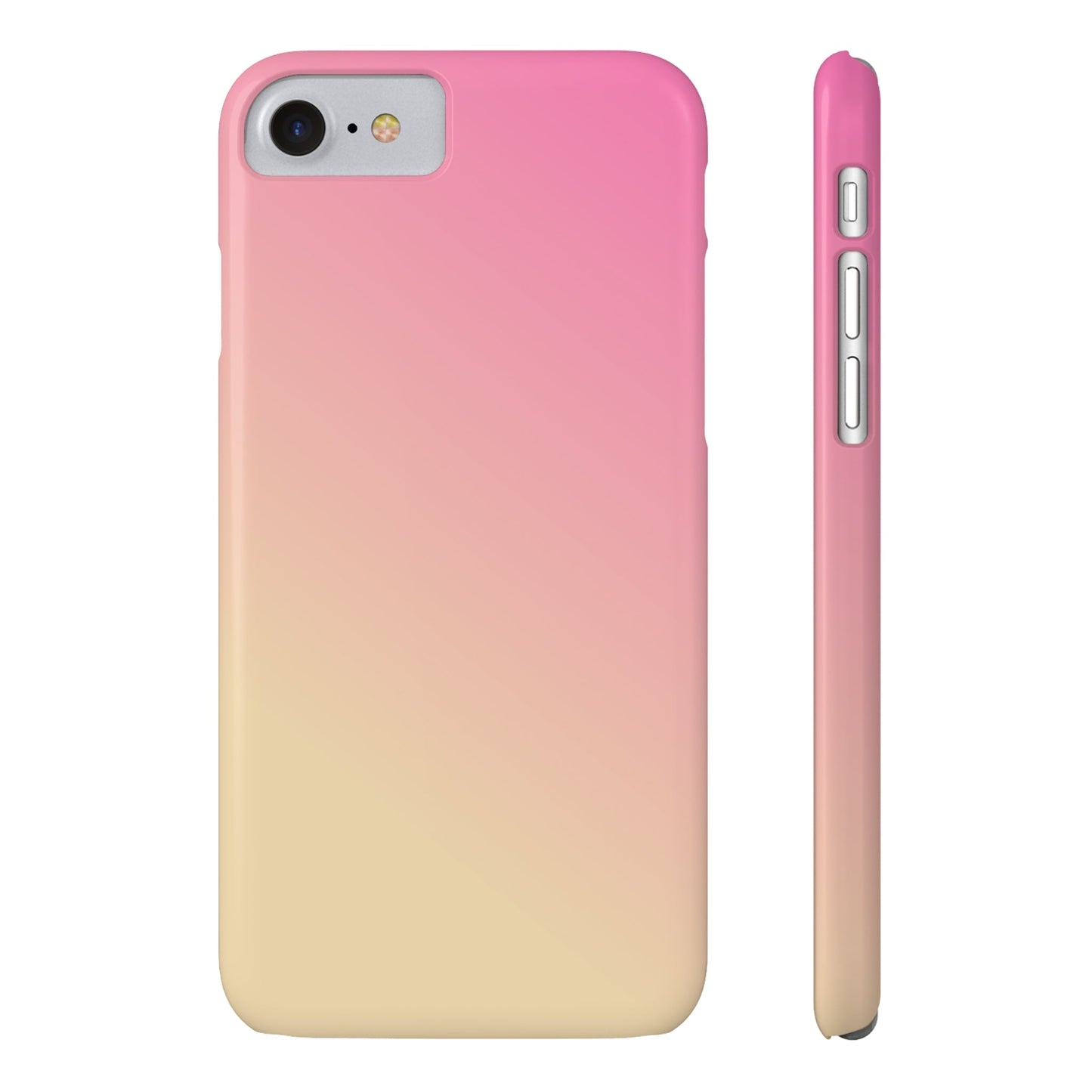 PINK YELLOW GRADIENT | Slim iPhone Case