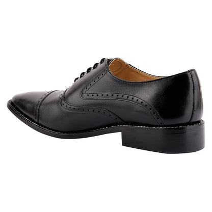 Suave Leather Oxford Style Dress Shoes