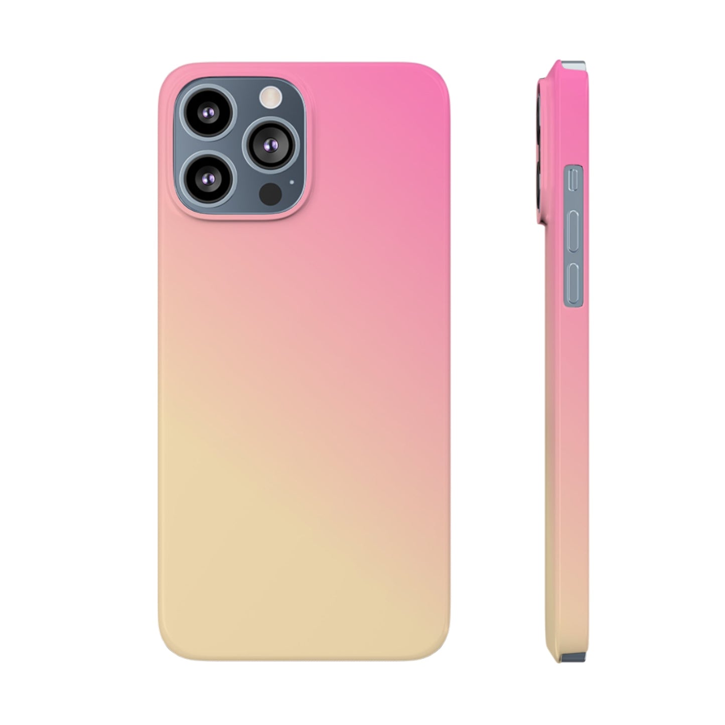 PINK YELLOW GRADIENT | Slim iPhone Case