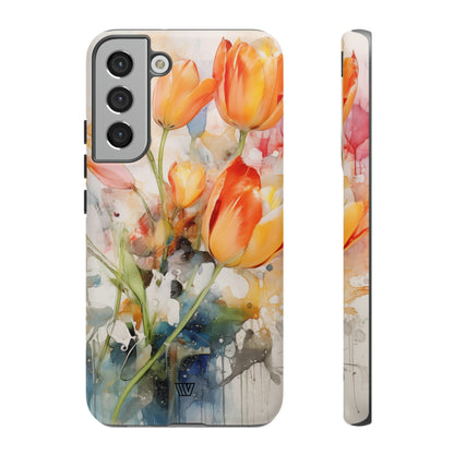 WATERCOLOR TULIPS | Tough Phone Case