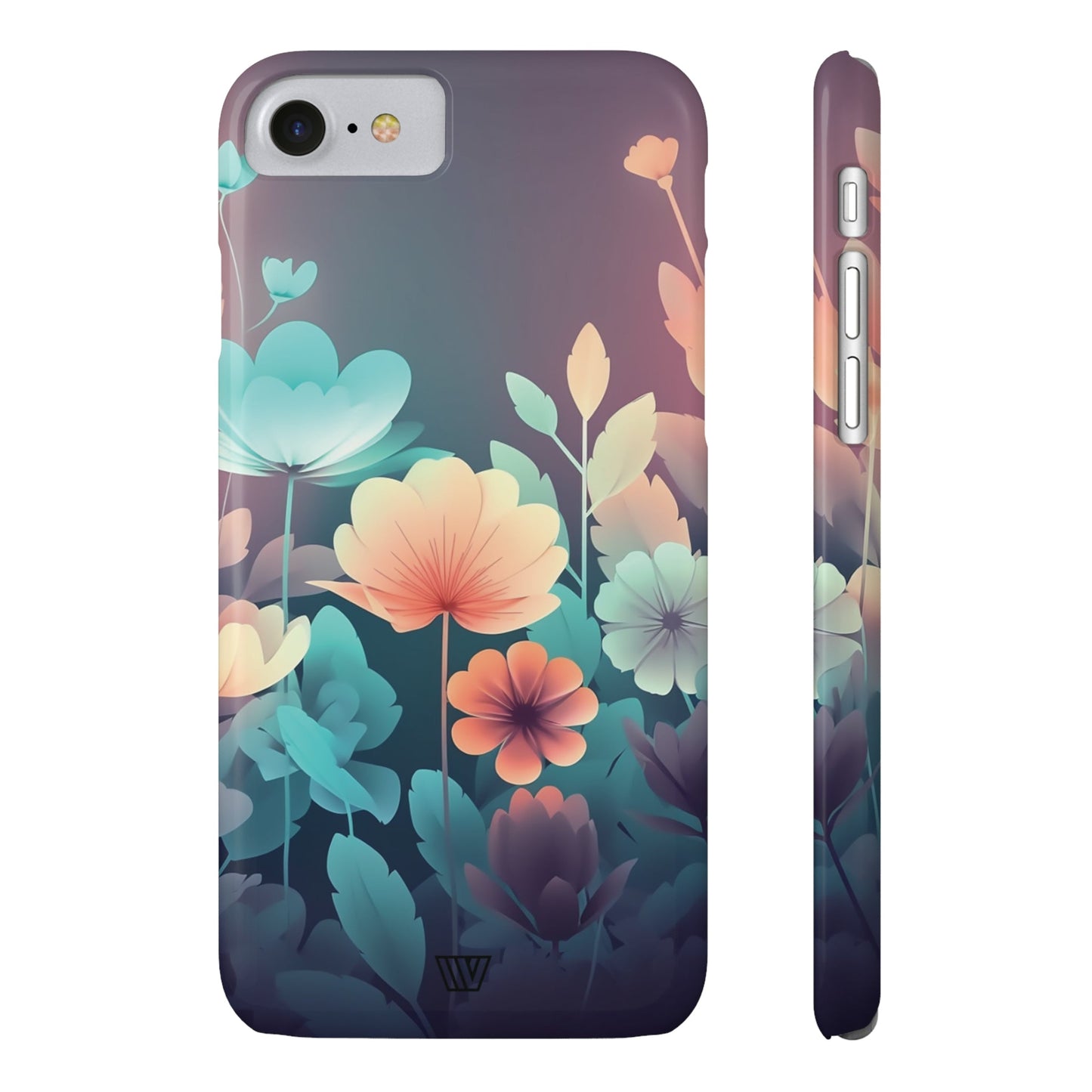 MIDNIGHT FLOWERS | Slim iPhone Case