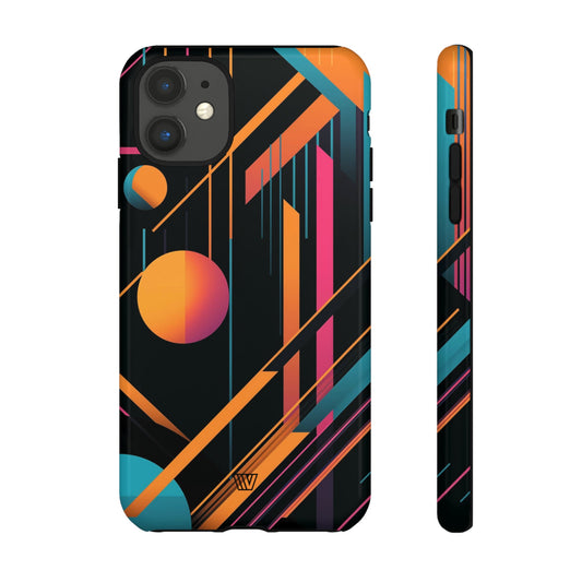 BOLD RETRO LINES | Tough Phone Case