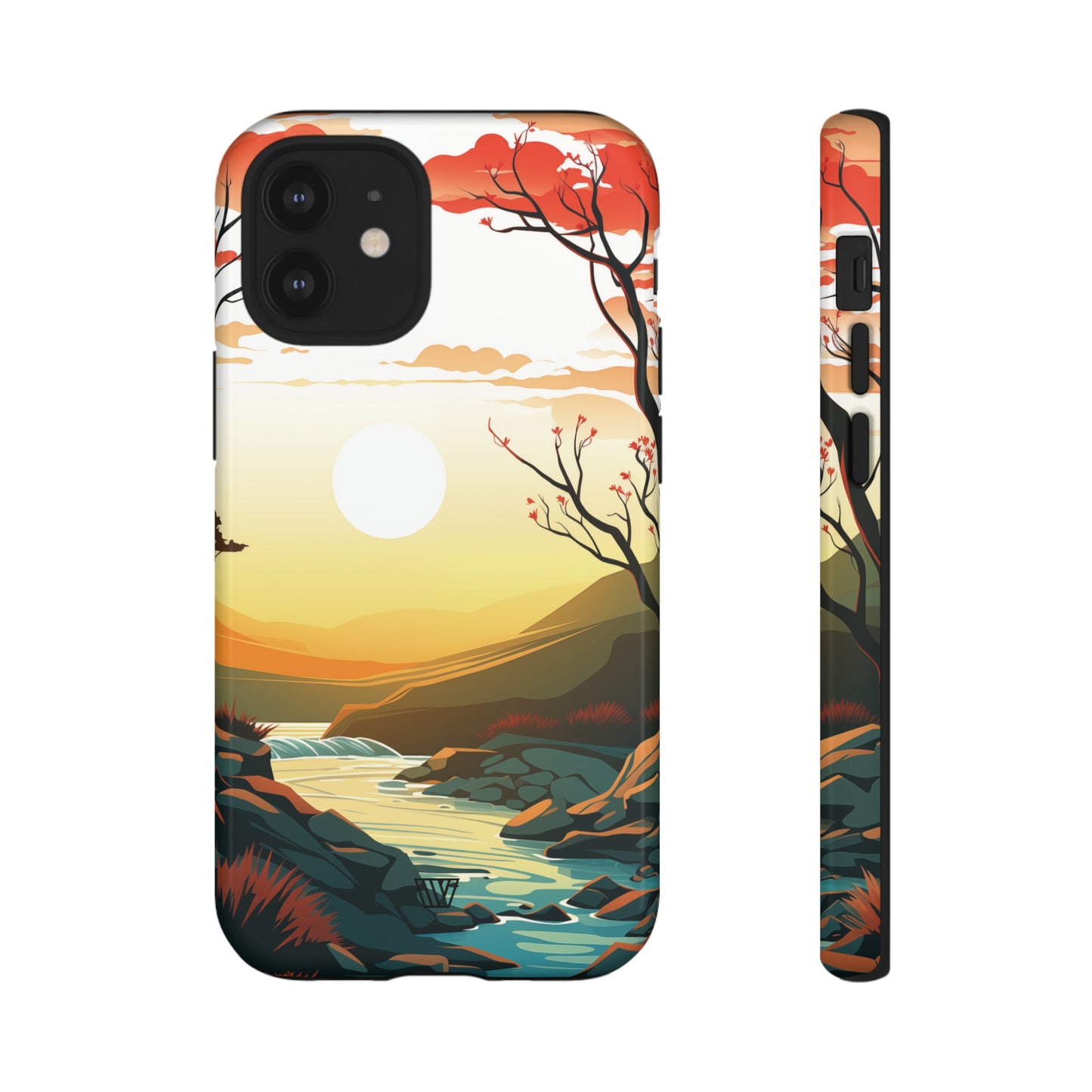 RIVER SUNSET | Tough Phone Case