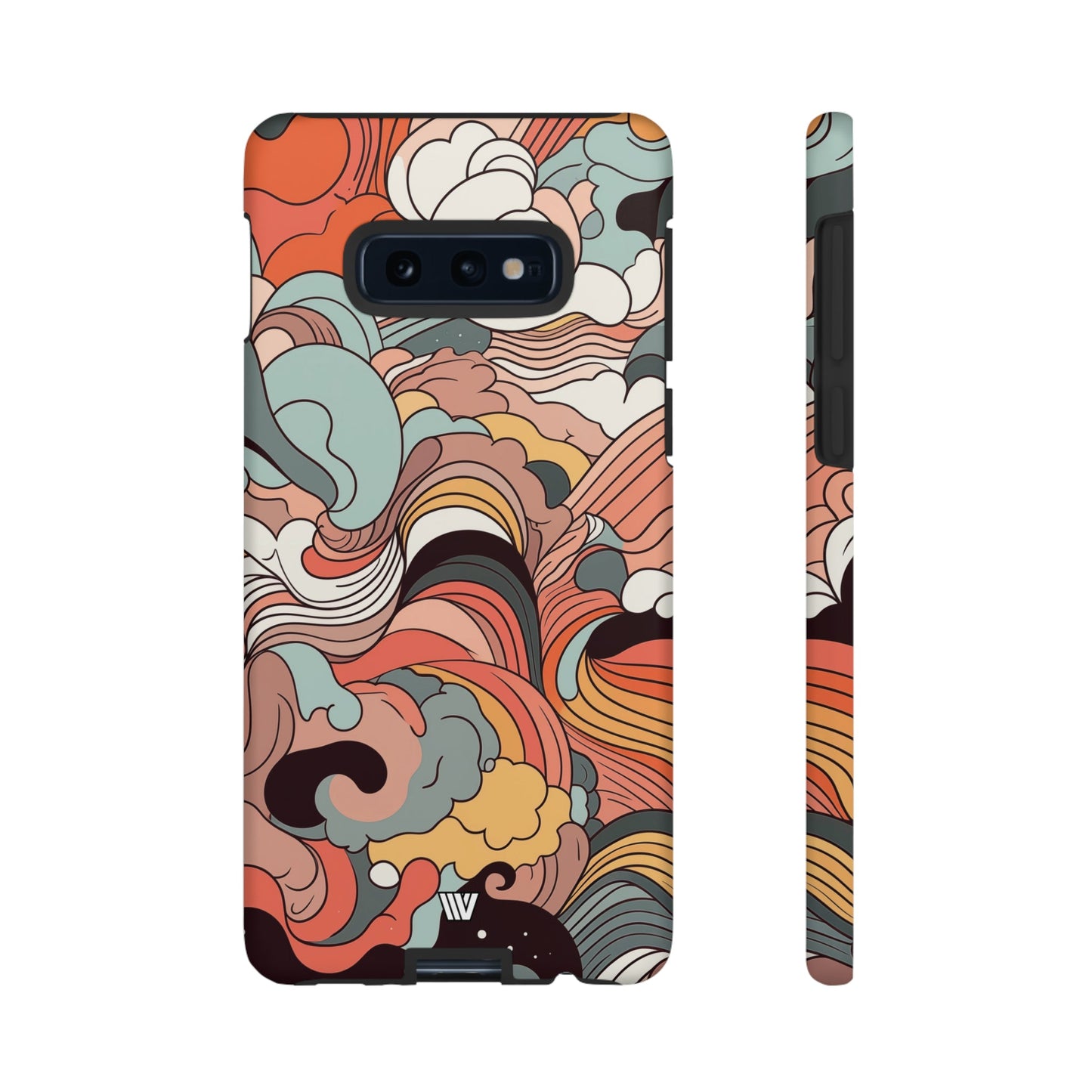 ABSTRACT DOODLE CLOUDS | Tough Phone Case