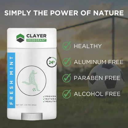 Natural Deodorant - Soccer Players - 2.75 OZ - Aluminum Free