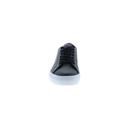 LACOSTE 7-41CMA0014312 GRIPSHOT BL MN'S (Medium) Black/White Leather & Synthetic Lifestyle Shoes